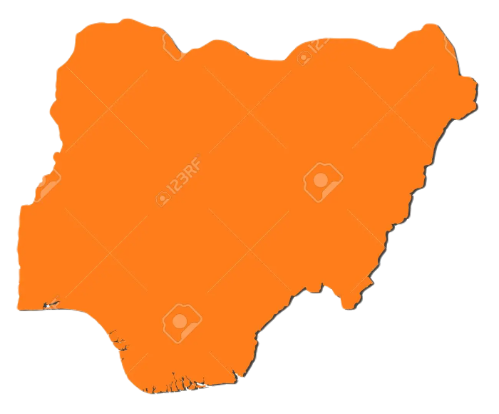 nigerian map